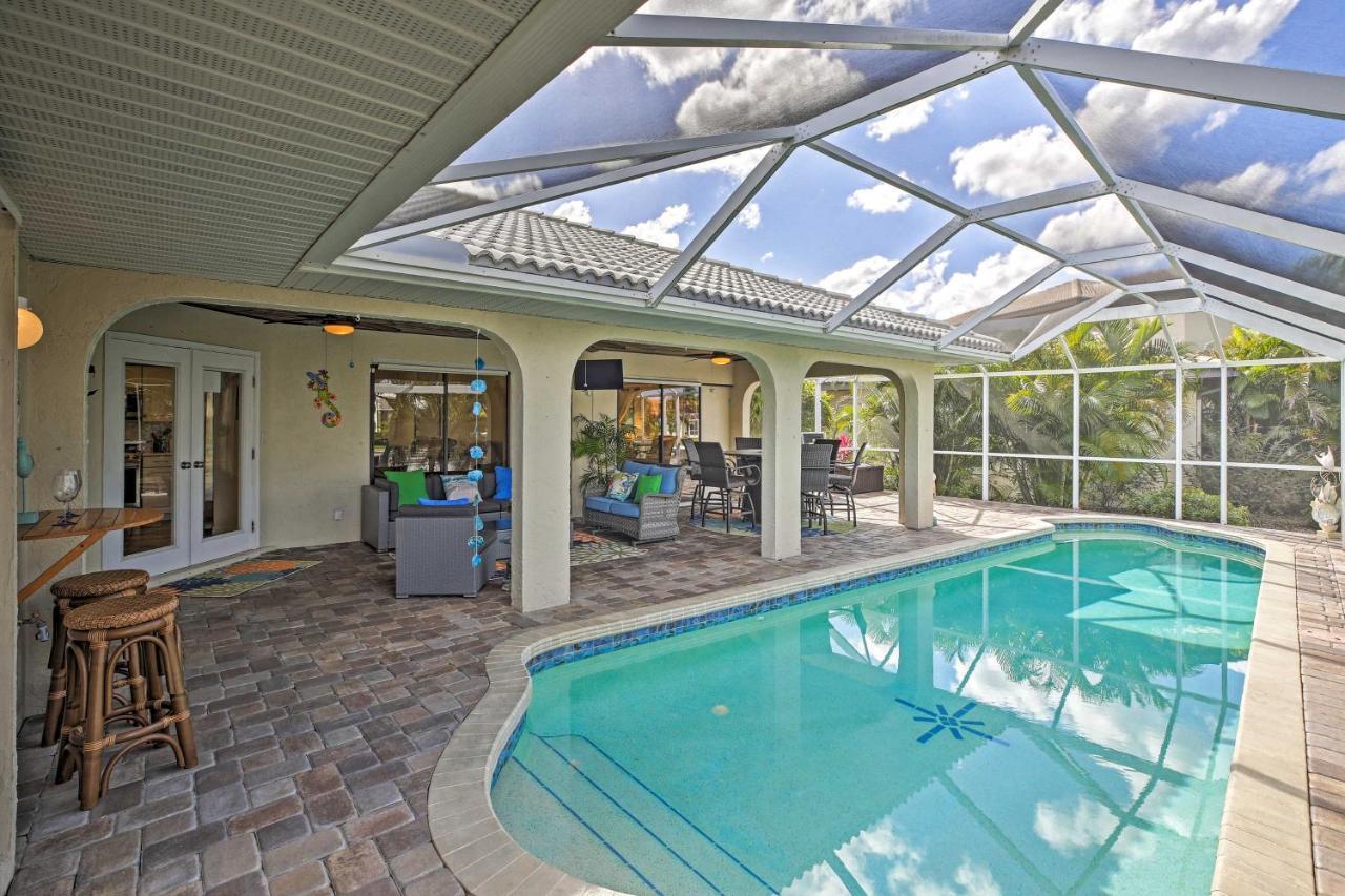 Canal Waterfront Home With Private Pool And Dock! Punta Gorda Esterno foto