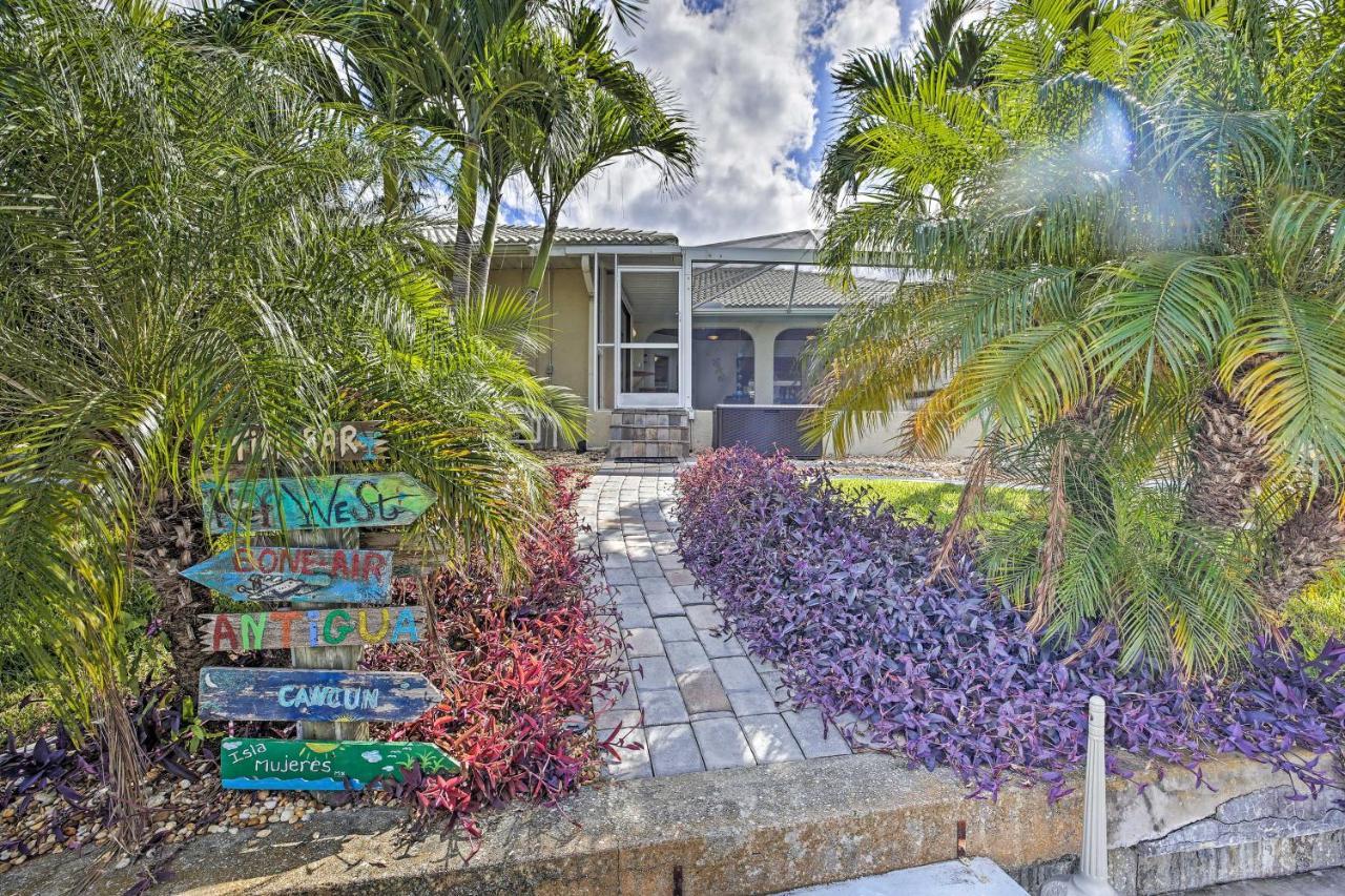 Canal Waterfront Home With Private Pool And Dock! Punta Gorda Esterno foto